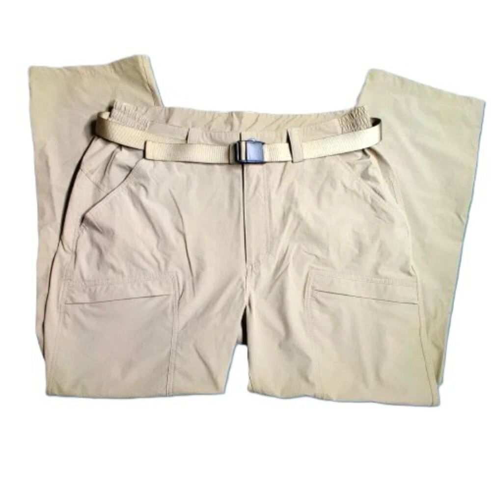 Free Soldier Men’s Tactical Hiking Pants 38x30 Khaki Nylon Spandex Outdoor